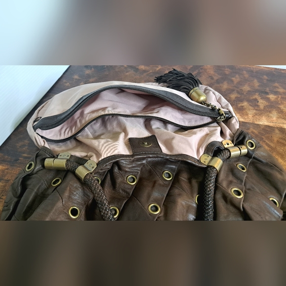 Cole Haan Quilted Lambskin Leather Shoulder Bag - Picture 13 of 14